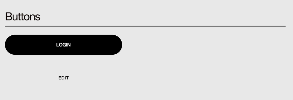 Original primary and text button styles